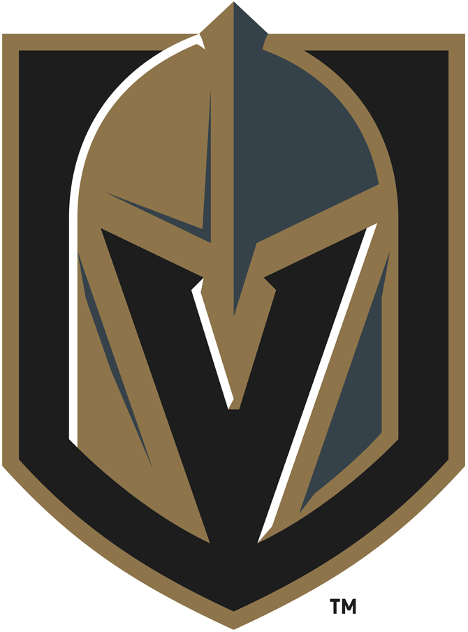 Vegas Golden Knights 2017-Pres Primary Logo iron on transfers for fabric